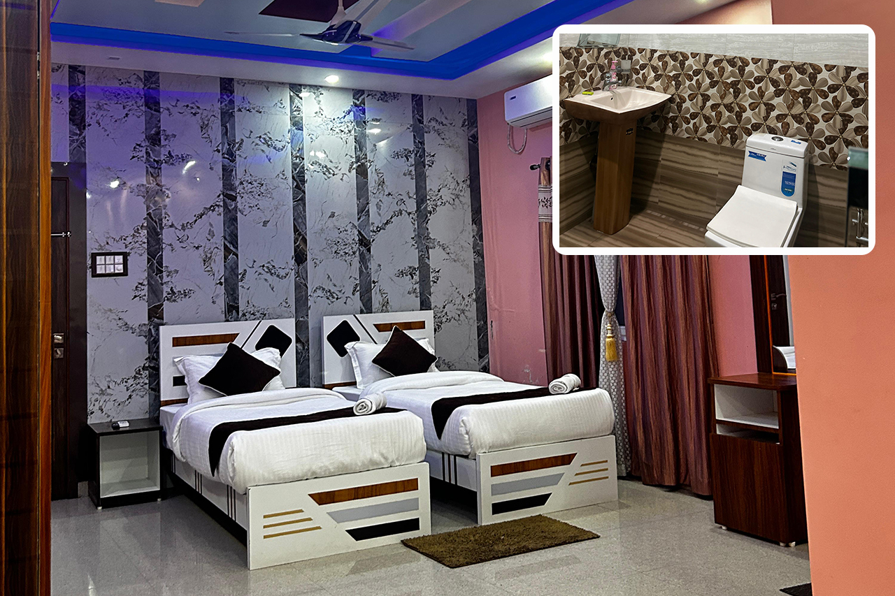 pacifica inn- best reort, hotel, bar in moranhat