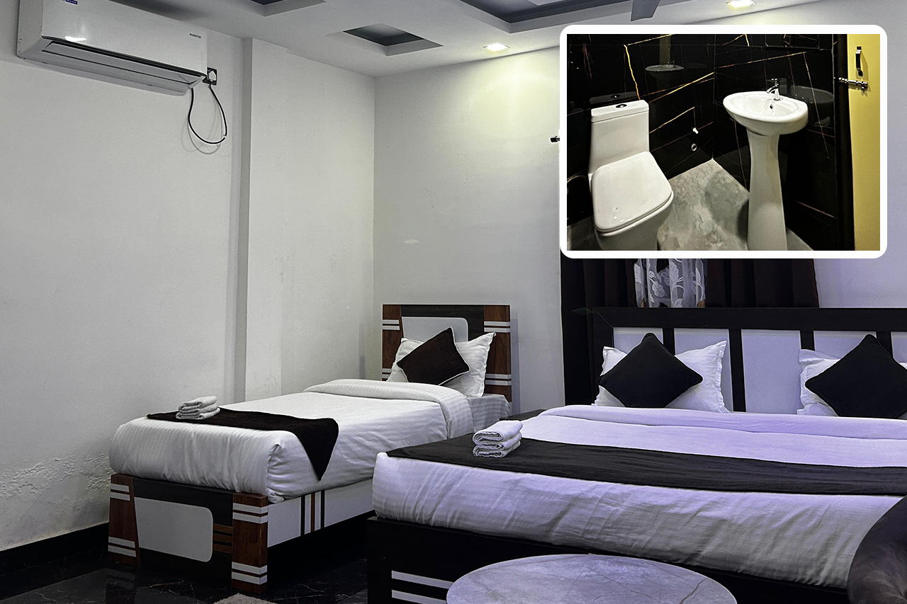 pacifica inn- best reort, hotel, bar in moranhat